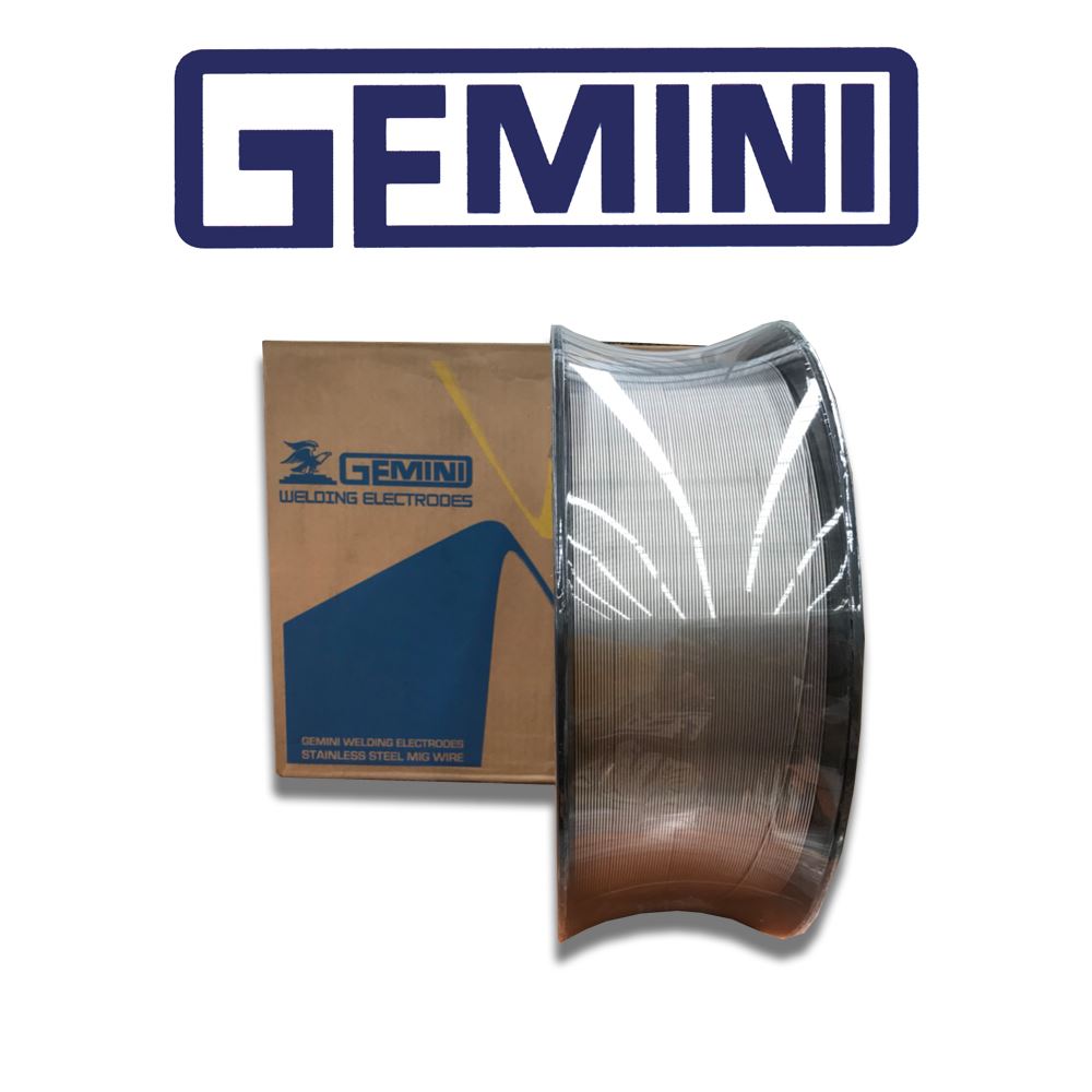 รูปภาพของ GEMINI ลวดเชื่อมสเตนเลส มิก เจมินี่ MIG 308L ขนาด 1.2 มม. ม้วนละ 12.5 กก.