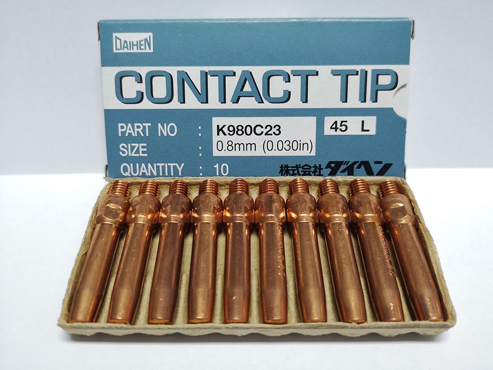 Picture of Contact TIP นำลวดเชื่อม MIG/MAG ขนาด 0.8 mm. (กล่องละ 10 ตัว)