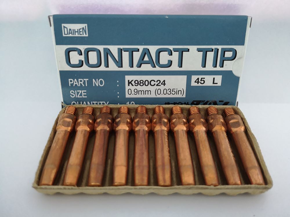 Picture of Contact TIP นำลวดเชื่อม MIG/MAG ขนาด 0.9 mm. (กล่องละ 10 ตัว)