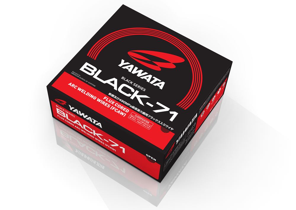 รูปภาพของ ลวดเชื่อม เกรด Premium YAWATA BLACK71T1 Fluxcored บรรจุ 15 กิโล