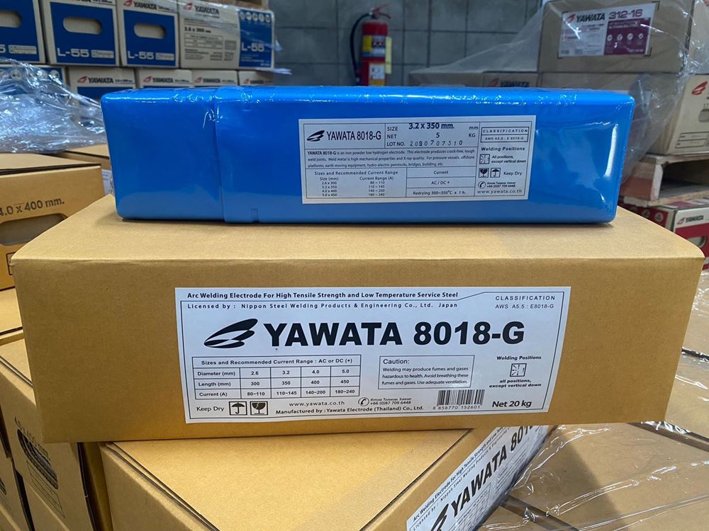 Picture of ลวดเชื่อม YAWATA8018-G ขนาด 3.2  มิล   5 กิโล