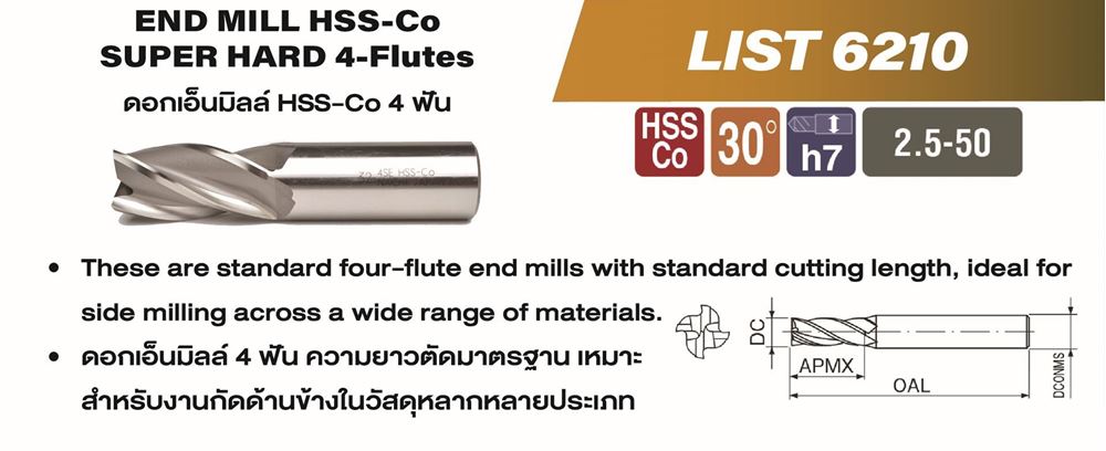 รูปภาพของ ดอกสว่านนาชิ L/N 6210 SIZE 23.0 MM